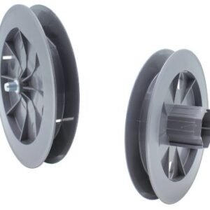 PULEGGIA PER RULLO FERRO mm.220 - immagine 1