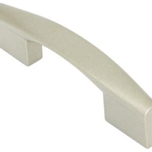 MANIGLIA PLASTICA ALLUMINIO SATINATO mm128