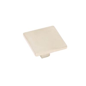 POMOLO QUADRO NICHELATO mm.35X35