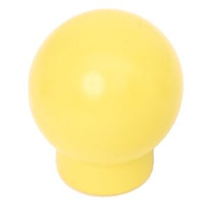 POMOLO PLASTICA SFERA LACCATO GIALLO mm.20