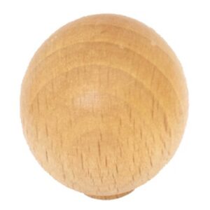 POMOLI LEGNO TIPO SFERA NATU mm.25 PZ.2