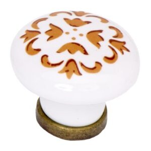 POMOLO CERAMICA BRONZO DECOR. mm30 PZ.2