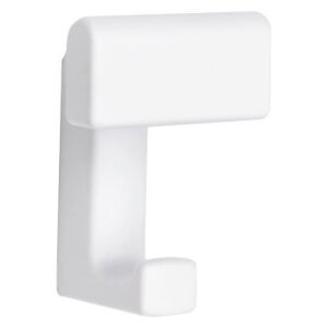 PORTABITO MINIMAL RETTANGOLO VITI SCOMPARSA BIANCO