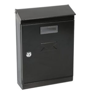 CASSETTA POSTALE NERO    mm.320X220X80