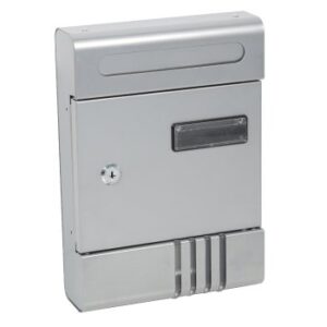 CASSETTA POSTALE COLOR SILVER 300X210X70